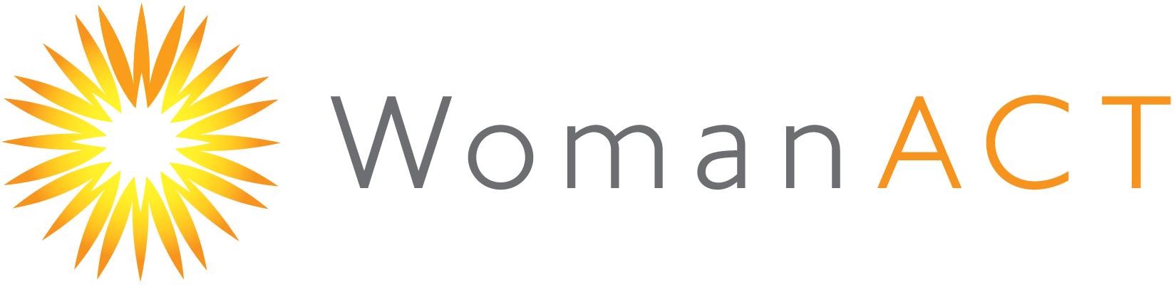 Woman Act Logo, Return to home